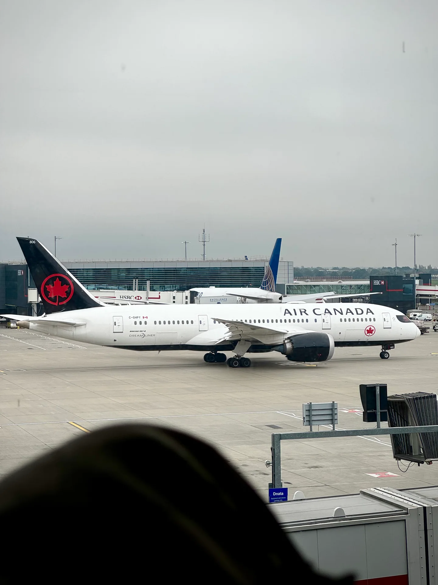 Air Canada at the gate
