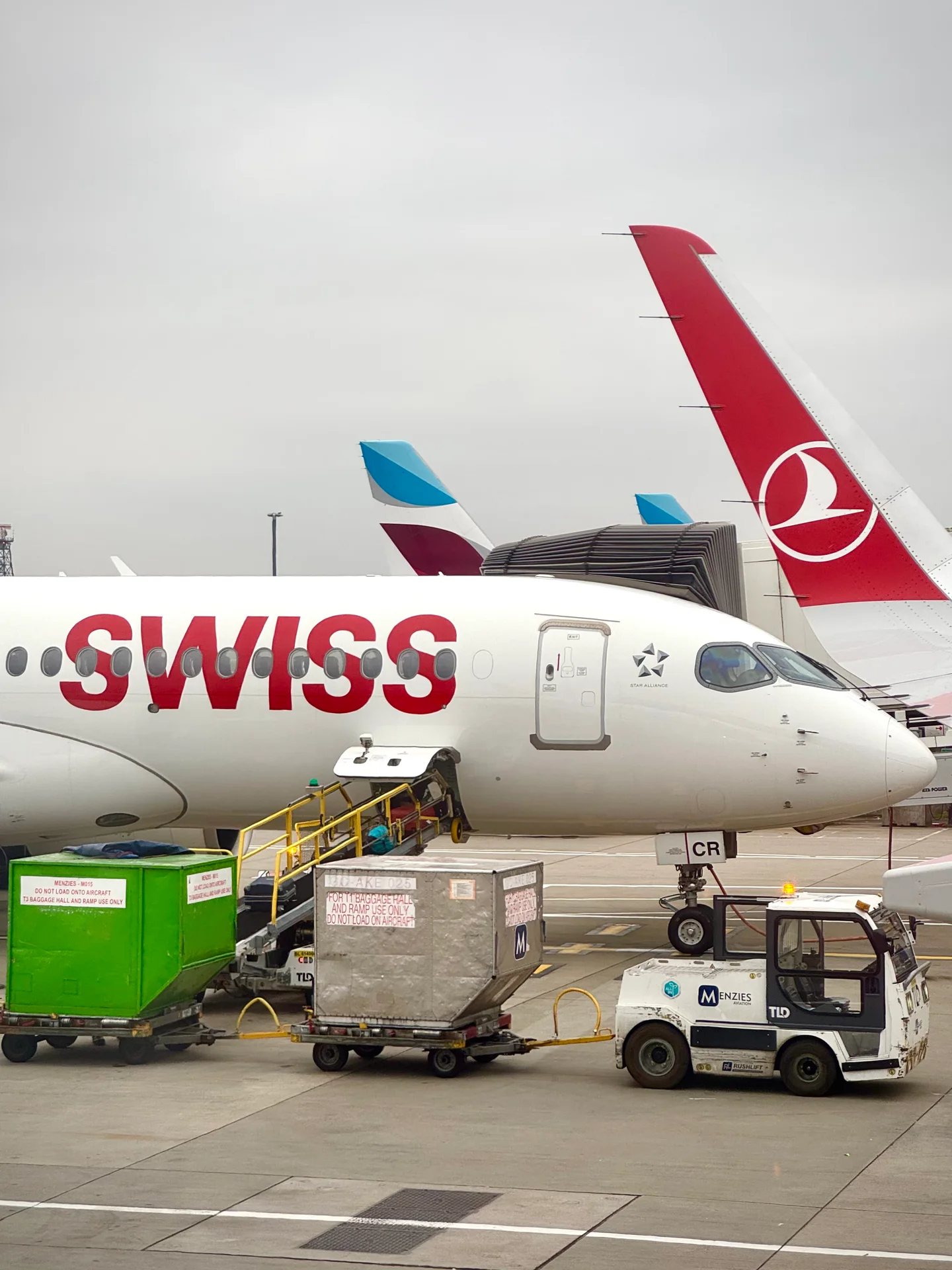Swiss on the apron